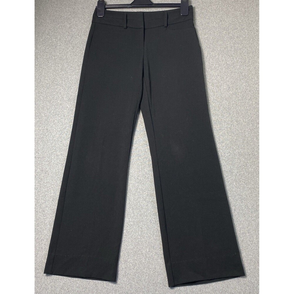 Apt.9 Women Black Dress Pants Sz 2 Wide Leg